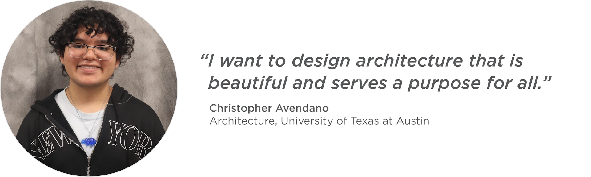 2024 Diversity in Design Scholarship Christopher