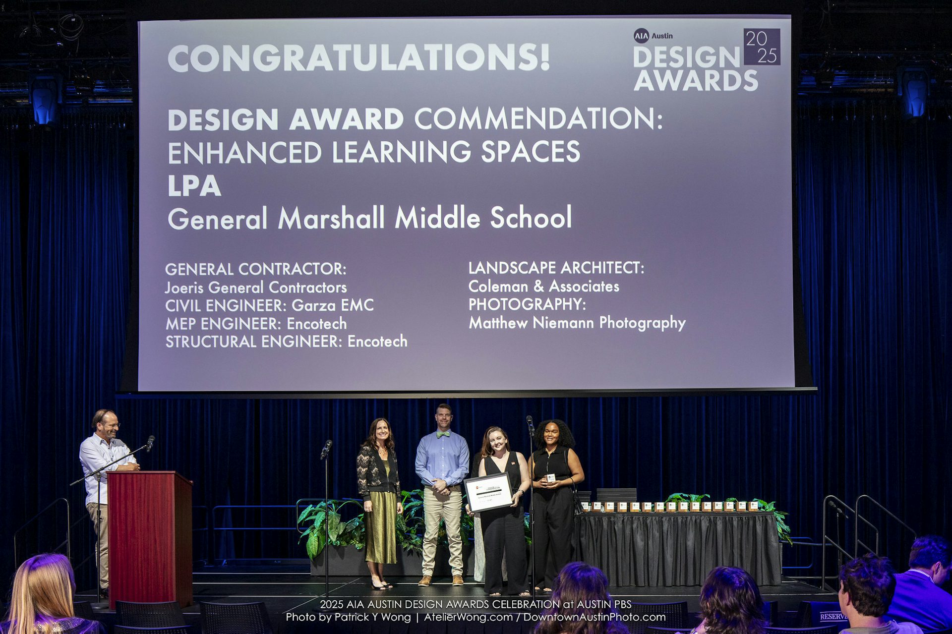 AIA Austin Awards General Marshall
