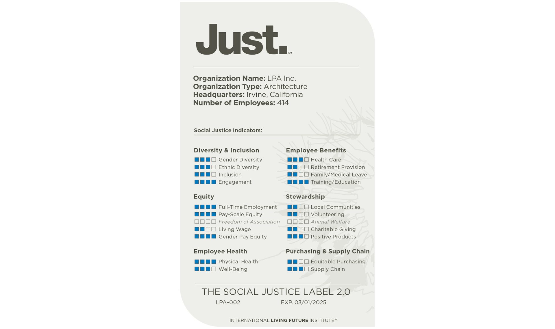 JUST Label 01