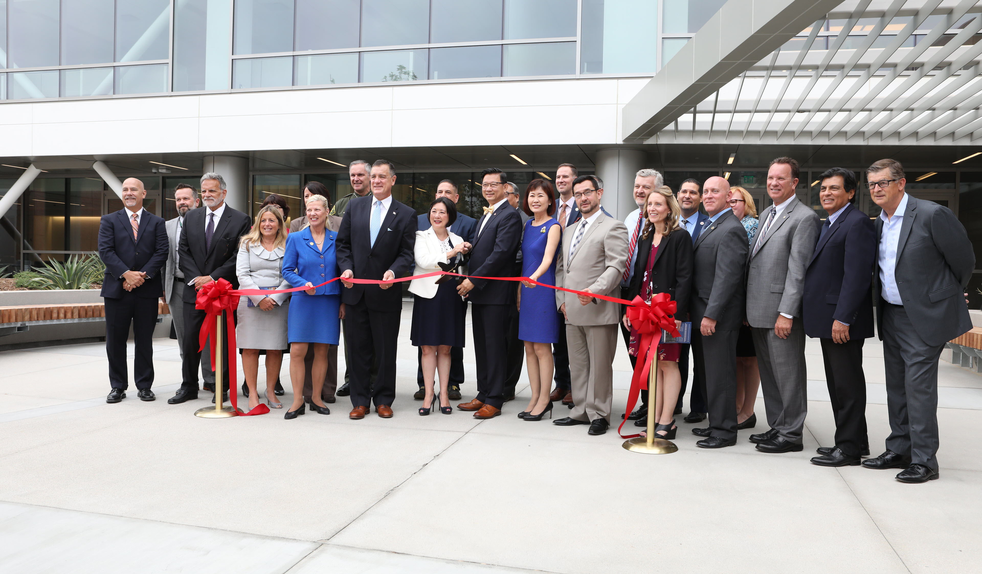 Ribbon Cutting for County of Orange Administration South Building