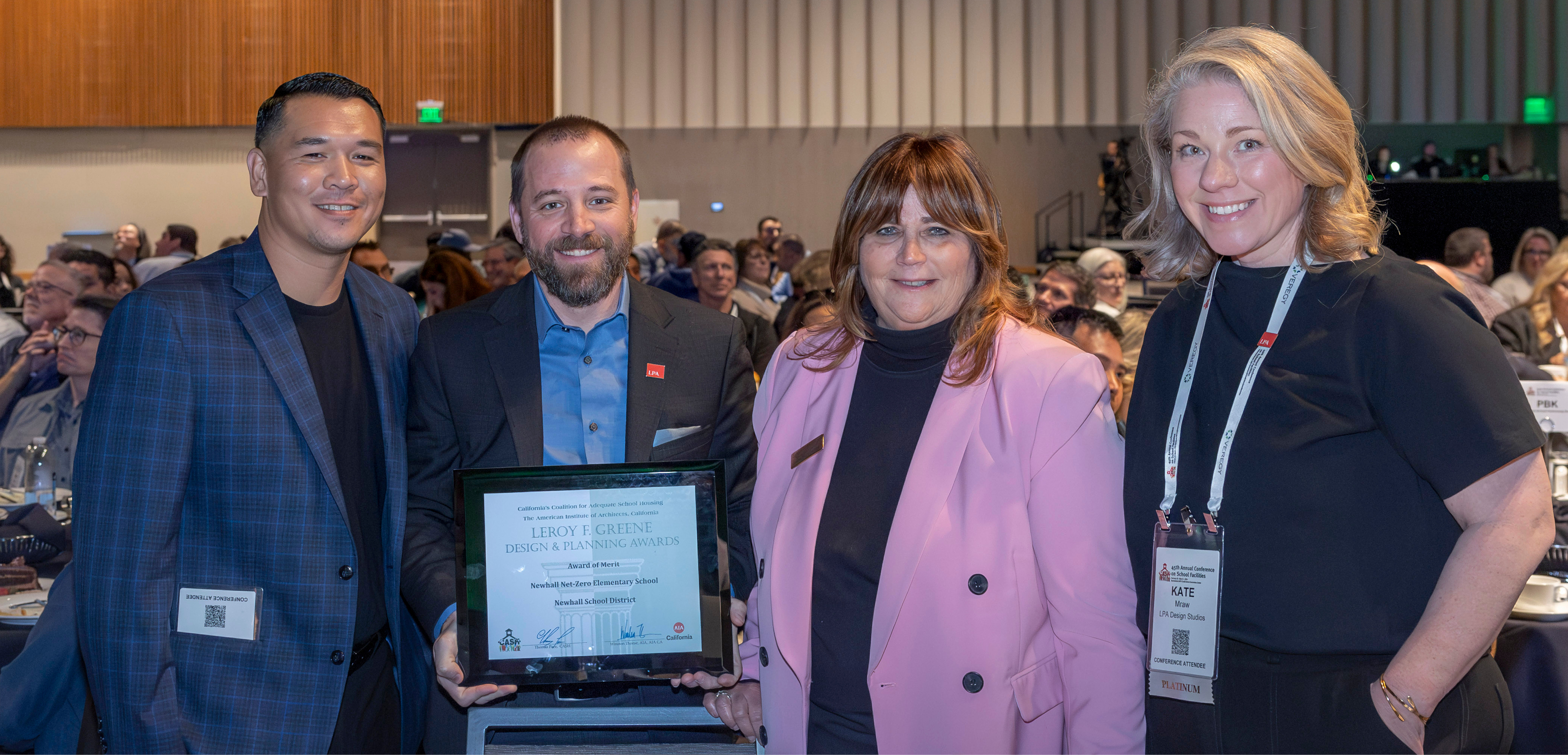 Cash Conference Award of Merit Newhall Hero