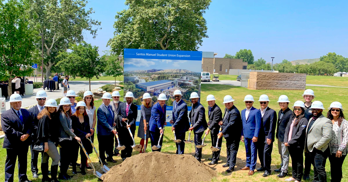 CSUSB Formally Breaks Ground for Santos Manuel Student Union Expansion ...