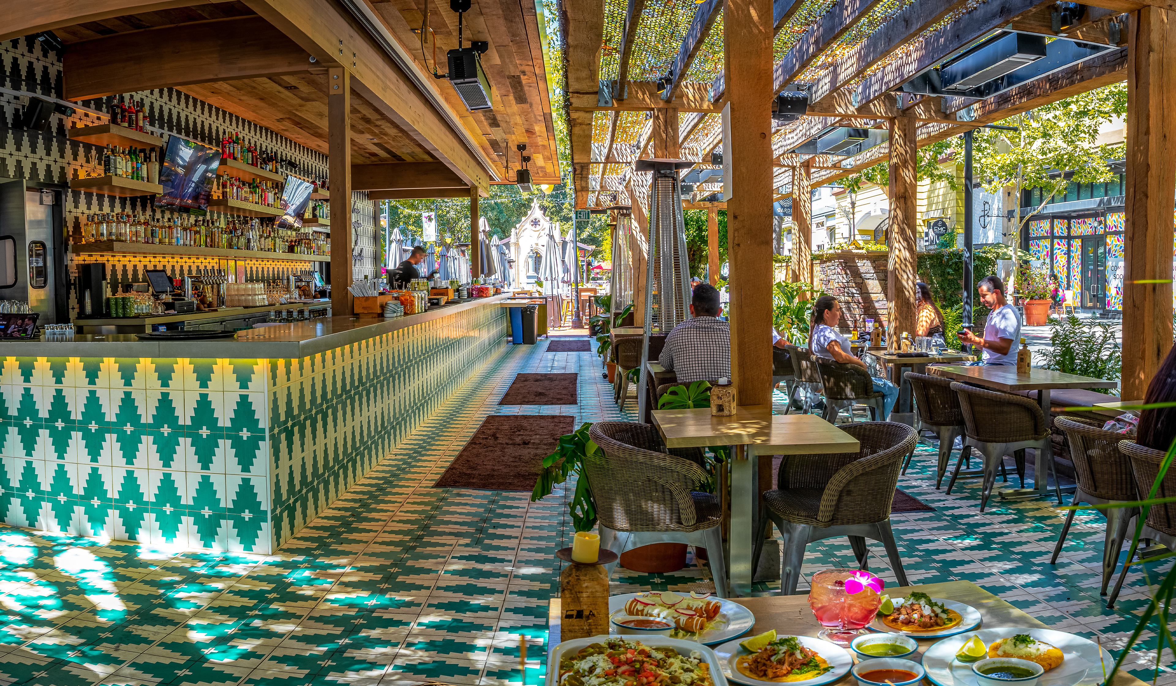 Santana row clearance outdoor dining